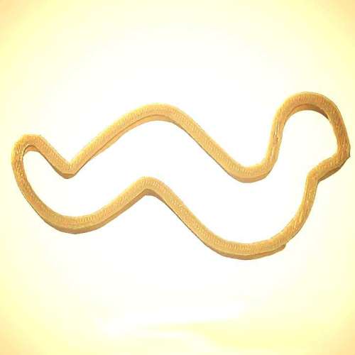 Worm Cookie Cutter - Click Image to Close